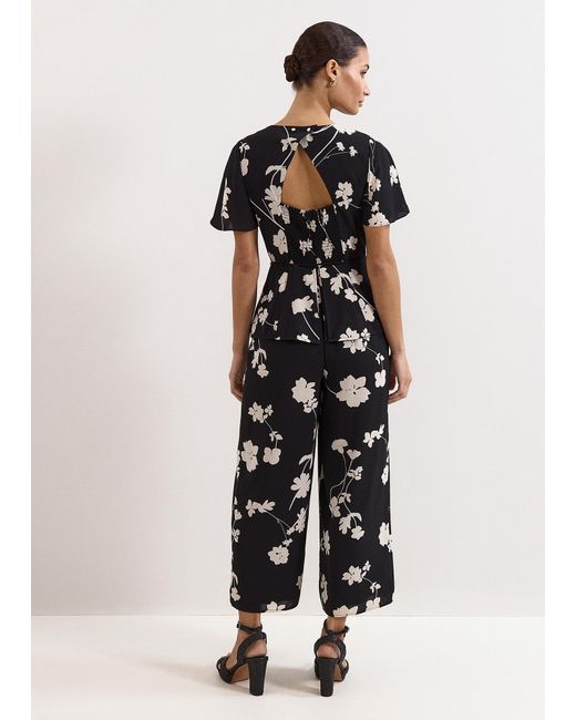Phase Eight White Jolie Floral Jumpsuit