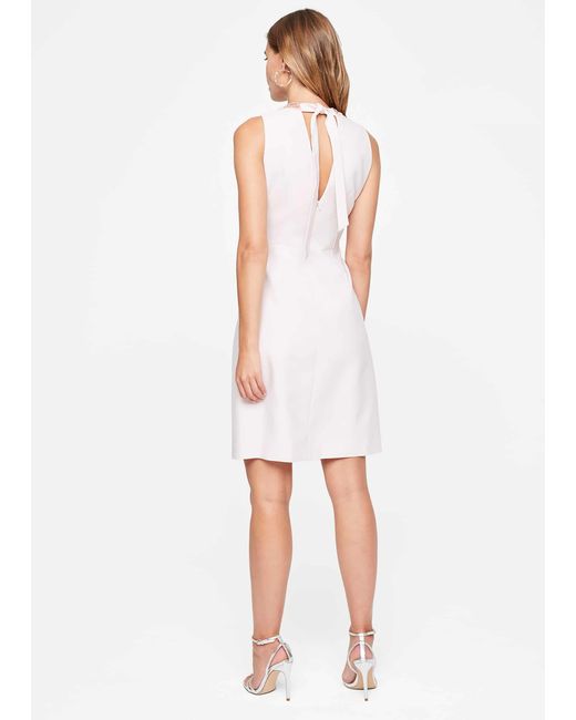 Phase Eight White Nella Beaded Dress
