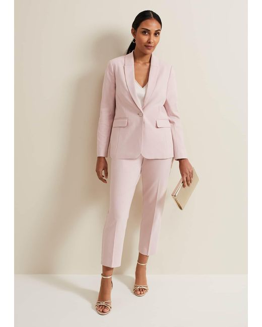 Phase Eight Pink 's Petite Ulrica Fitted Jacket