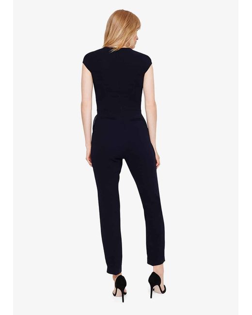 Phase Eight Blue Amelia City Suit Jumpsuit