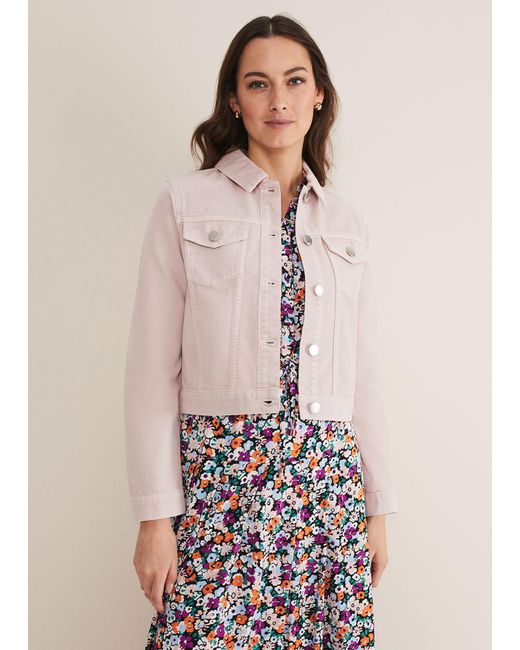 Phase Eight Multicolor Caitlin Denim Jacket