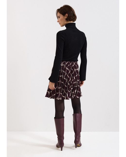 Phase Eight Red Mairi Check Mini Skirt