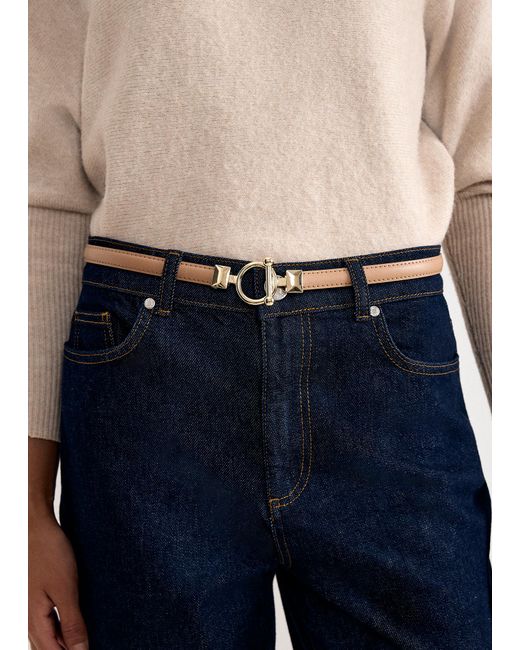 Phase Eight Natural Leather Waist Belt