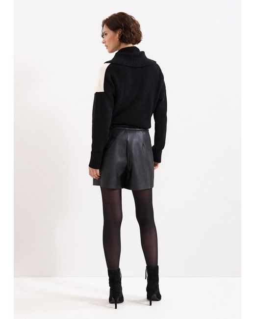 Phase Eight White Finlay Pu Shorts