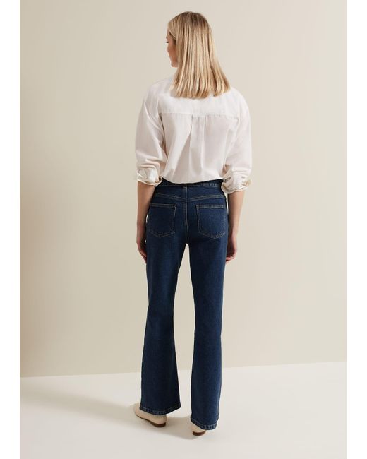Phase Eight Natural 's Florisa Denim Jumpsuit