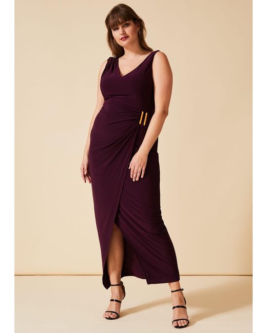 Phase Eight Purple Calypso Maxi Dress