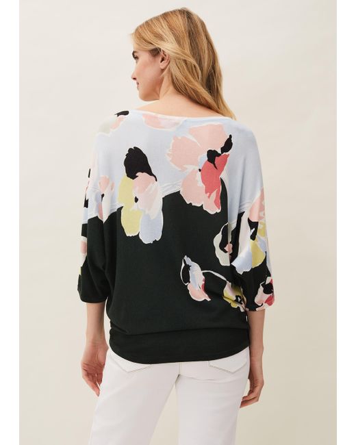 Phase Eight Multicolor Aretha Floral Knit Jumper