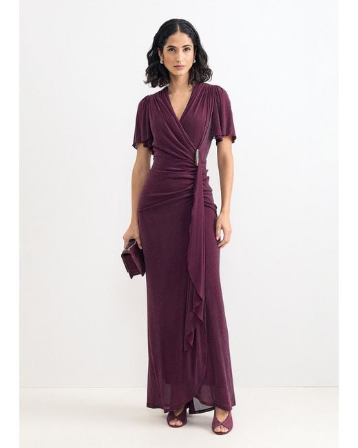 Phase Eight Purple Petite Alexis Dress