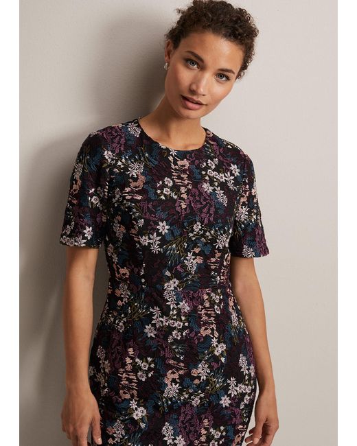 Phase Eight Multicolor 's Keshia Floral Embroidered Mini Dress