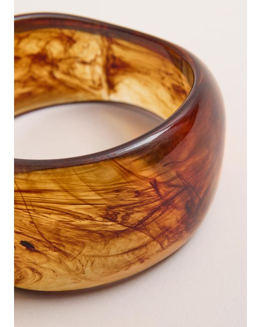 Phase Eight Orange Resin Bangle