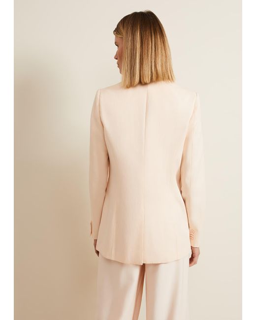 Phase Eight Natural Bianca Peach Suit Jacket