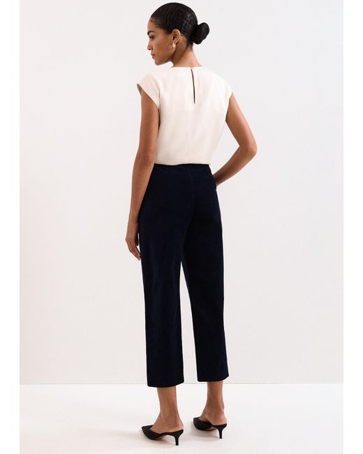 Phase Eight Blue Lyra Trousers