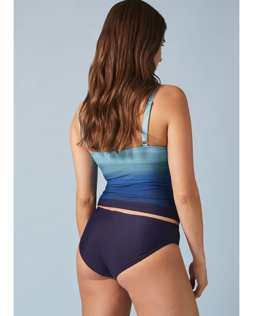 Phase Eight Blue Ombre Tankini Briefs