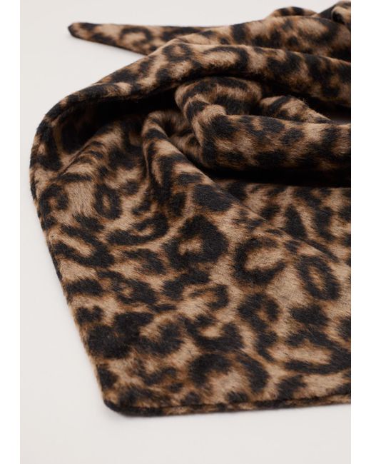 Phase Eight Multicolor Leopard Print Neck Scarf