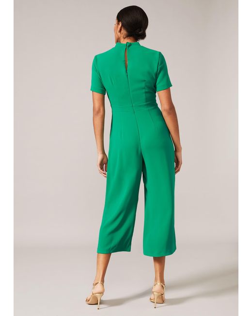 Phase Eight Apple Green 'constance' Cropped Jumpsuit