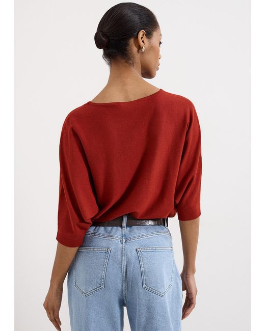Phase Eight Red Cristine Knit Jumper