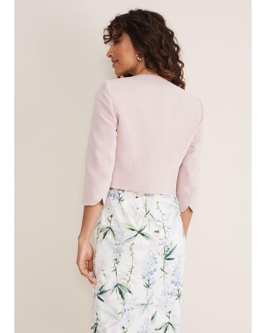 Phase Eight Multicolor Maria Textured Jacket