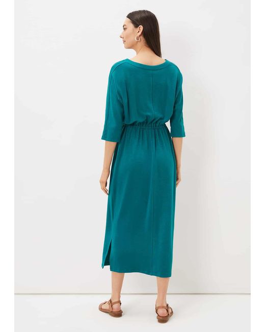 Phase Eight Blue Belle Tie Waist Dress