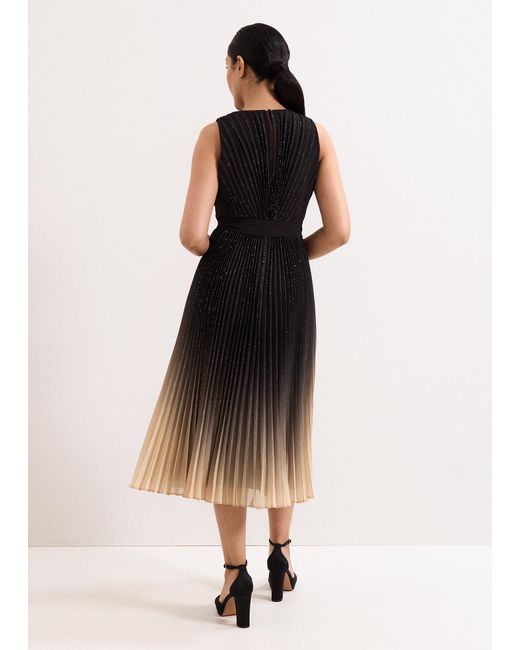 Phase Eight Multicolor Petite Simara Ombre Glitter Dress
