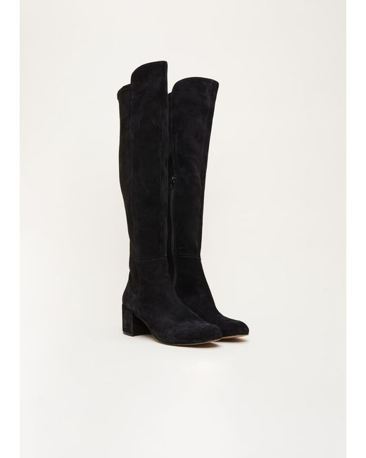 Phase Eight Black Milly Knee High Boots