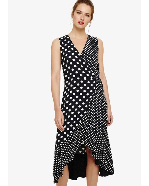 Phase Eight Multicolor Bea Spot Wrap Dress