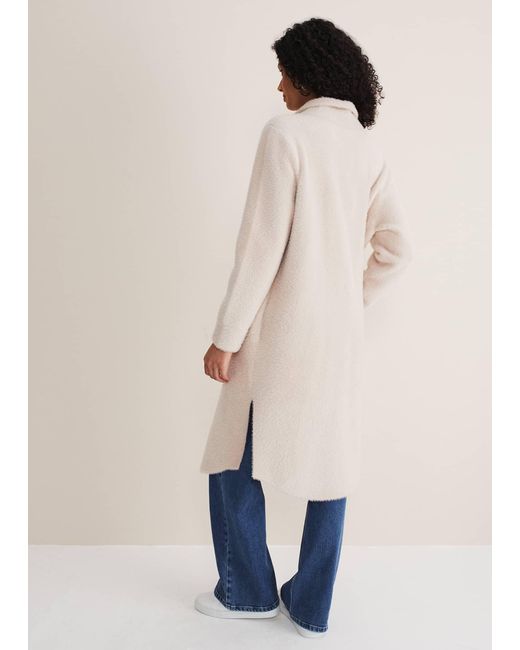 Phase Eight Multicolor Floressa Shacket Knit Coat