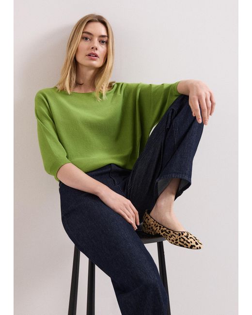 Phase Eight Green Cristine Knit Jumper