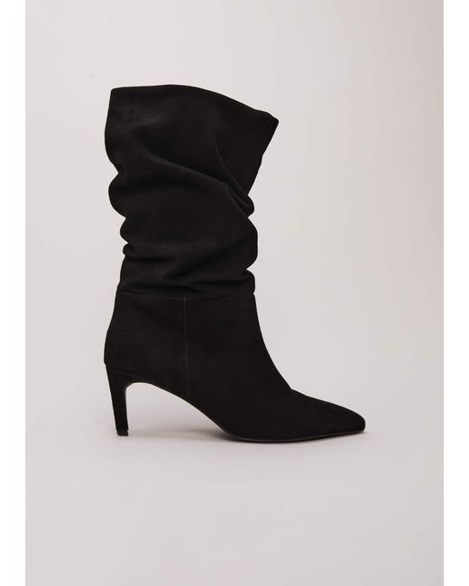 Phase Eight 's Black Suede Boots