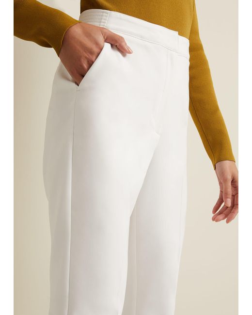 Phase Eight Natural 's Ulrica Tapered Suit Trouser