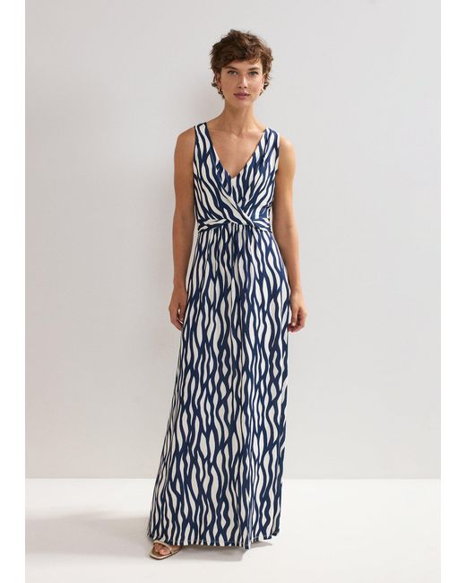 Phase Eight White Artemis Abstract Maxi Dress
