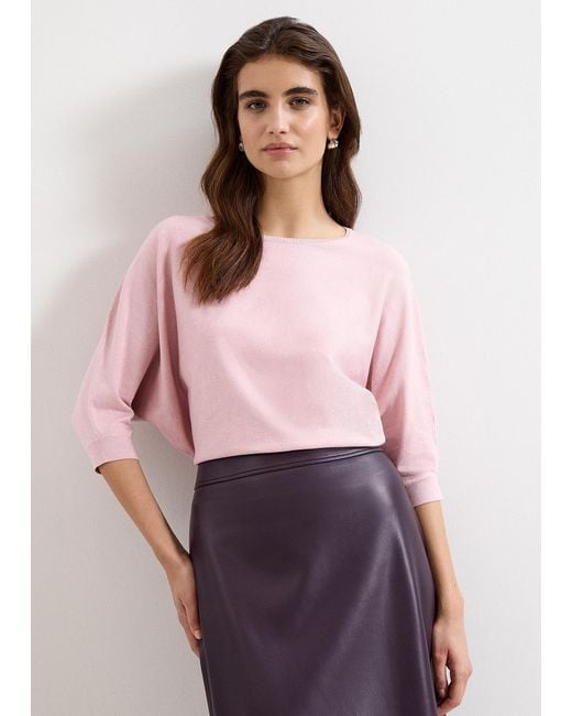 Phase Eight Pink Cristine Knit Jumper