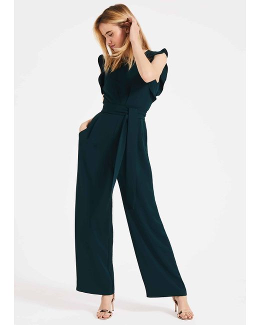 phase eight victoriana jumpsuit duck egg