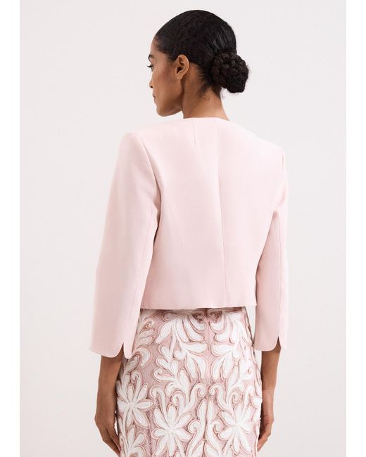 Phase Eight Pink Elizabeth Jacket