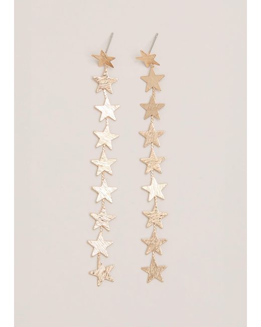 Phase Eight Natural Star Drop Earring