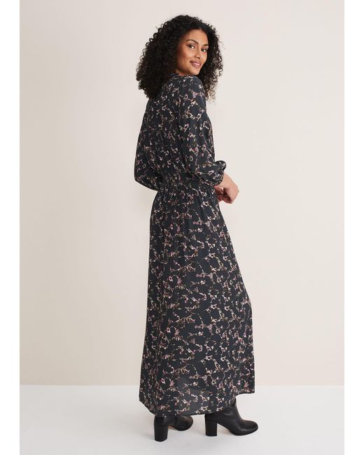 Phase Eight Multicolor Phillipa Marble Print Midaxi Dress