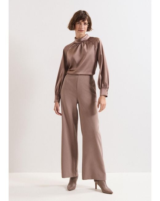Phase Eight Natural Aubrie Full Length Trouser