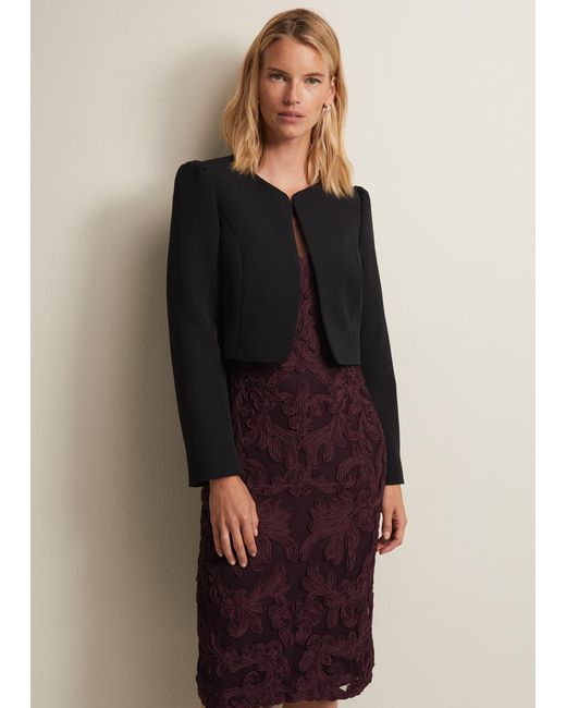 Phase Eight Black Nina Occasion Jacket