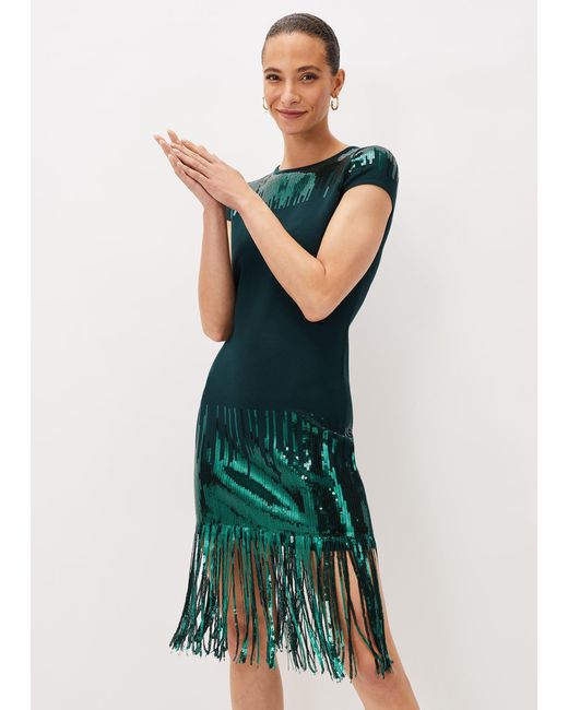 phase eight juana sequin dress