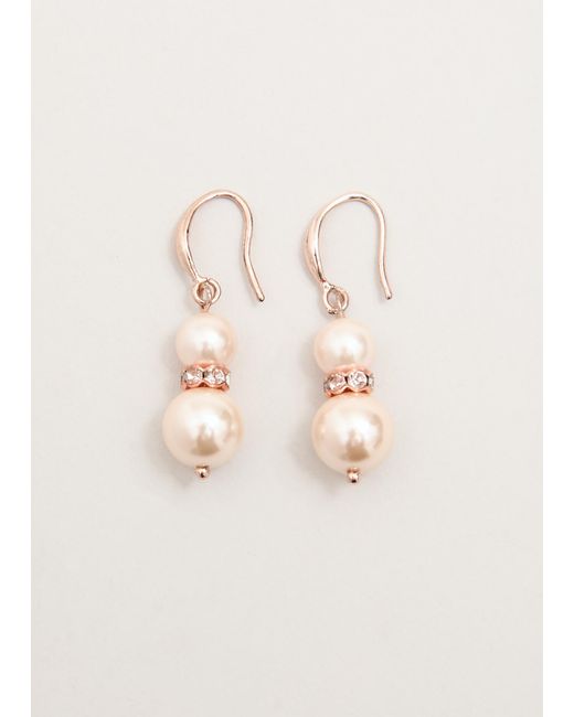 Phase Eight Natural Pearl Drop Earrings