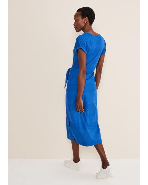 Phase Eight Blue 's Yazmina Jersey Midi Dress