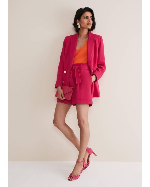 Phase Eight Pink Camilla Shorts