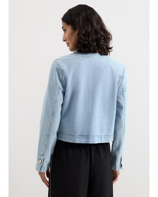 Phase Eight White Ripley Denim Jacket