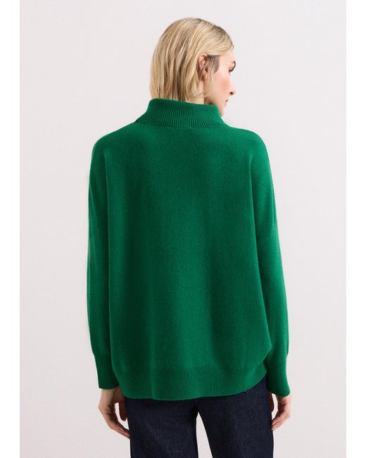 Phase Eight Green Saffron Cashmere Blend Jumper
