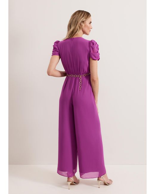 Phase Eight Pink Helene Jumpsuit