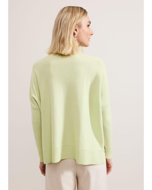 Phase Eight Natural Kara Square Boxy Knit Top