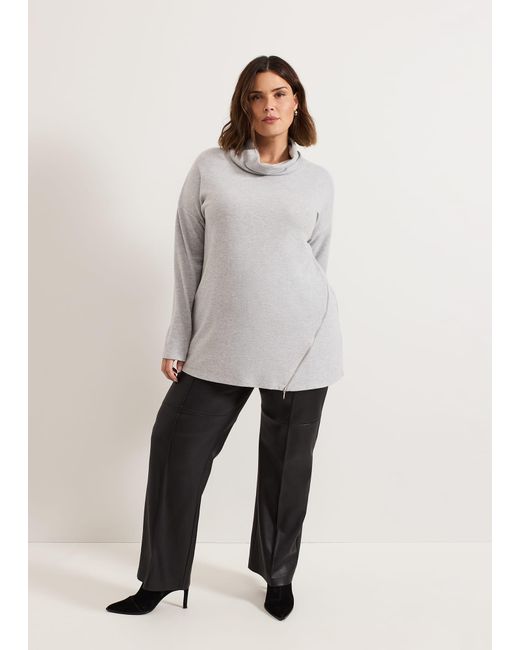 Phase Eight White Klara Snuggle Top
