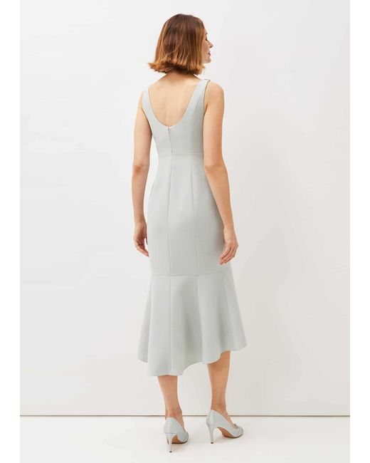Phase Eight Multicolor Nia Embellished Scuba Dress