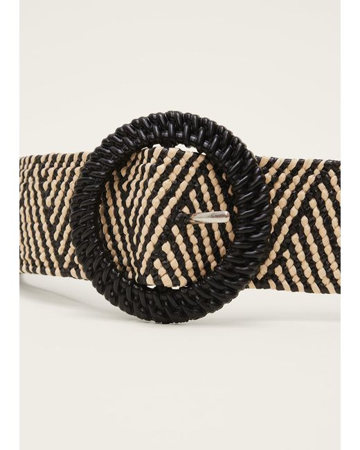 Phase Eight Multicolor Woven Waist Belt