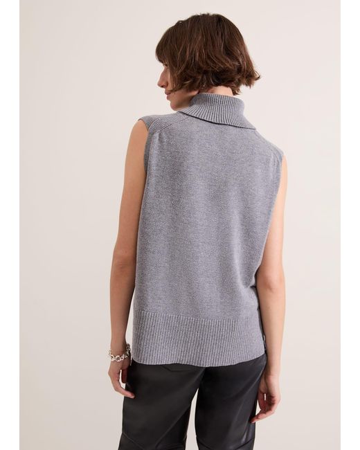 Phase Eight Gray Rachelle Tank