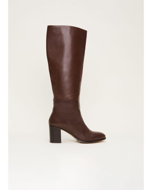 Phase Eight Brown Leather Knee High Boots